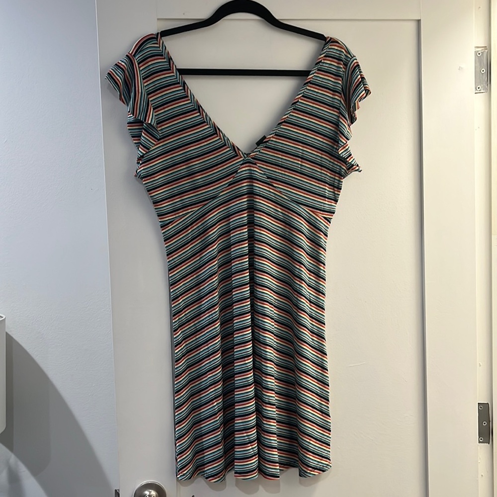 Rainbow Babydoll Sundress